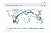 P fit bilit M t i Gl b l V l Ch i Profitability Management ... · PDF fileProfitability Management in Global Value Chains. ... CO-PA material labour fix ... cost component split from