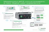 Masterpact MTZ circuit breakers: a new digital user · PDF fileMasterpact MTZ circuit breakers: a new digital user experience MyPact Configure and order MasterpactTM MTZ ... Ecodial