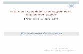 Human Capital Management Implementation Project · PDF fileHuman Capital Management Implementation ... based on the related ... DESCRIPTION VISIO DIAGRAMS PRESENTING PROCESSING STEPS