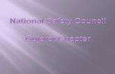 OBJECTIVES - -:: National Safety Council, Gujarat Chapternscgujaratchapter.in/admin/Files/NSC.pdf · OBJECTIVES OF THE GUJARAT CHAPTER I. to devise, ... educational and information