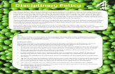 Disciplinary Policy - Channel 4 · PDF fileshould be read in conjunction with our Disciplinary Policy. • Channel 4 takes the disciplinary process seriously and therefore,