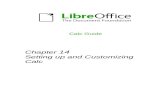 Setting up and Customizing Calc - LibreOffice Documentation · PDF fileUser Data options User data is used by templates and Wizards in LibreOffice. For example, Calc uses the first