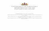 GOVERNMENT OF KARNATAKA - kannada Orders Circulars/Karnatak… · GOVERNMENT OF KARNATAKA DEPARTMENT OF LAW AND PARLIAMENTARY AFFAIRS KARNATAKA ACT No. 33 OF 1974 ... Karnataka Municipal