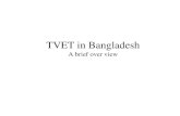 TVET in Bangladesh -  · PDF file•Audio Video System •Carpentry ... –Education Policy 2011 ... •Bangladesh is making progress in TVET reforms