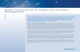 Magic Quadrant for IT Project and Portfolio Management · PDF fileMagic Quadrant for IT Project and Portfolio Management Gartner RAS Core Research Note G00200907, Daniel B. Stang,