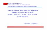 Sustainable Sanitation System based on the concept: · PDF fileSustainable Sanitation System based on the concept: ... • Aspirin • Amoxicillin • ... Pilot plant in Chichibu,