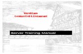 SERVER TRAINING MANUAL with washout - Wurst · PDF fileOnce again, welcome to the Wurst Haus German Deli & Restaurant Team! Server Training Manual Wurst Haus German Deli & Restaurant