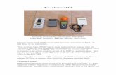 How to Measure EMF - The EI · PDF fileHow to Measure EMF Instruments for measuring electromagnetic fields (EMFs) Left to Right: gaussmeter, AM radio, RF meter, Stetzer meter Electromagnetic