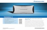 PSC-M16273SS Toughbook 19 SpecSheet R3 - · PDF filePanasonic is constantly enhancing product specifications and accessories. Specifications subject to change without notice. Trademarks