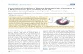 Computational Modeling of Plasmon-Enhanced Light ...chemgroups.northwestern.edu/hupp/Publications/JPhysChemC-2012-1… · a Multicomponent Dye Sensitized Solar Cell ... Argonne-Northwestern