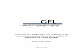 Those who can, teach? Issues and challenges in the ... · PDF fileThose who can, teach? gfl-journal, No. 2/2001 60 Those who can, teach? Issues and challenges in the recruitment, training
