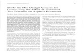 Study on Mix Design Criteria for Controlling the Effect of ...onlinepubs.trb.org/Onlinepubs/trr/1988/1171/1171-018.pdf · Study on Mix Design Criteria for Controlling the Effect of