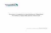 Tesoro Logistics Northwest Pipeline Product Specification ... · PDF file1 Tesoro Logistics Northwest Pipeline Product Specification Manual Effective 04/01/2017 Supersedes and Replaces