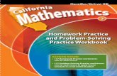 Homework Practice and Problem-Solving Practice · PDF fileand Problem-Solving Practice Workbook ... Homework Practice and Problem-Solving Practice Workbook. ... 12-6 Add Fractions