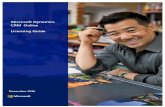 Microsoft Dynamics CRM Online Licensing Guide · PDF fileMicrosoft Dynamics CRM Online Licensing Guide ... Introducing Dynamics 365 ... CRM Online Professional Add-On to Office 365
