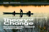 Theory of Change - EUROPARC Federation · PDF filestem the loss of biodiversity and achieve lasting ... and community in the worksheet included with this ... Theory of Change