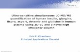 Ultra-sensitive simultaneous LC-MS/MS quantification of ...bcn2013.europeanbioanalysisforum.eu/slides/PDF/P1-Pep-6 Erin... · ©2013 Waters Corporation 1 Ultra-sensitive simultaneous