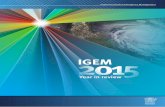 Inspector-General Emergency Management · PDF fileInspector-General Emergency Management 2015IGEM ... my Office maintained its strong commitment during 2015 to work closely and ...