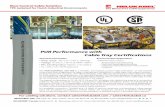 PUR Performance with Cable Tray · PDF fileTRAYCONTROL 550 TPE flexible, oil-resistant, TC-ER open installation, NFPA Edition 2007 control cable Technical data Cable structure Properties