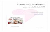 Complete Wedding Planner - Your Printable  · PDF fileCOMPLETE WEDDING PLANNER [ ] Marianne Thanks for downloading this particular Wedding Printable. This is only one