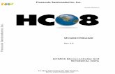MC68HC908AZ60 Rev 2.0 - Data SHeet · PDF fileList of Sections MC68HC908AZ60 — Rev 2.0 List of Sections ... Opcode Map