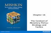 Chapter 16 The Conduct of Monetary Policy: Tactics · PDF file16-4 © 2013 Pearson Education, Inc. All rights reserved. Should Price Stability Be the Primary Goal of Monetary Policy?
