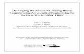 Developing the Navy’s NC Flying · PDF fileDeveloping the Navy’s NC Flying Boats: ... refocused the efforts of the NC flying boat team to ... and there is some question as to the