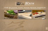 THE BLOCKS THAT MADE BOOS FAMOUS - Wood · PDF file• See Color Chart On Page 2 For Additional Painted or Stained Base Color Options ... Only experienced potters can hand craft perfect