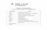 Alfa Laval - ippe.com Manual.pdf · Alfa Laval Contherm Chapter 2 ... 2.1 INTRODUCTION Alfa Laval Contherm Inc. offers a warranty on the materials, ... 3.6 Blades 3.7 Product Heads