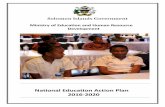 National Education Action Plan 2016-2020 - UNESCOplanipolis.iiep.unesco.org/sites/planipolis/files/ressources/... · 1. The path from the new Education Strategic Framework to this