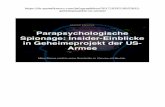 Parapsychologische Spionage- Insider-Einblicke in ... · PDF fileCC BY-SA 2.0, A Health Blog/ Exercise Plays Vital Role Maintaining Brain Health Der Major der US-Armee Ed Dames war