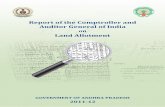 Report of the Comptroller and Auditor General of India allotment/English_Version... · Acknowledgement 2.4 3 ... In a large number of cases of land allotment, the State Government