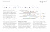 TaqMan SNP Genotyping Assays - Applied · PDF fileTaqMan® SNP Genotyping Assays from Life Technologies provide a highly flexible technology for detection of polymorphisms within any