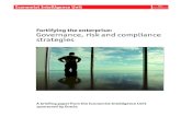 Fortifying the enterprise: Governance, risk and …graphics.eiu.com/upload/Oracle.GRC.pdf · A briefing paper from the Economist Intelligence Unit sponsored by Oracle Fortifying the