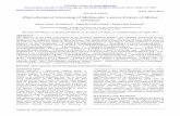 Phytochemical Screening of Methanolic Leaves Extract of ...impactfactor.org/PDF/IJPPR/9/IJPPR,Vol9,Issue4,Article14.pdf · Dimethyl sulfoxide , Cyclohexylamine ,N-ethyl- , N- ...