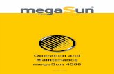 Operation and Maintenance megaSun 4500 - geolex …geolex-geolex.ru/media/docs/Megasun_H_Manual.pdf · Operation and Service megaSun 4500 1. ... Operation and Service megaSun 4500