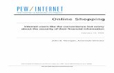PIP Online Shopping - Pew · PDF file30% have felt overwhelmed by the amount of information they have found online while doing online shopping ... Trends in Online Shopping Part 2.