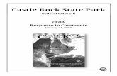Castle Rock State Park - California State Parks · PDF filePage 1 of 40 CASTLE ROCK STATE PARK GENERAL PLAN FINAL ENVIRONMENTAL IMPACT REPORT The Preliminary General Plan,
