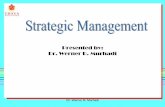 Presented by: Dr. Werner R. Murhadi · PDF fileDr. Werner R. Murhadi I. Strategic Vision & Business Mission A Vision is a description of what competitive position the company wants