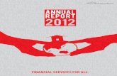 ANNUAL REPORT 2012 - Pakistan Microfinance Connect - Annual Report 2012.pdf · Microfinance Bank Microfinance ... are independent, with internal audit function ... Chief Executive