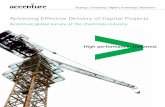 Achieving Effective Delivery of Capital Projects - Accenture/media/Accenture/Conversion... · Achieving Effective Delivery of Capital Projects ... Based on survey results, ... venture).4
