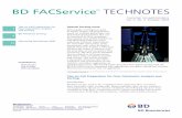 BD FACService  · PDF fileBD FACService™ TECHNOTES ... instruments with either analog or ... Tips on Cell Preparation for Flow Cytometric Analysis and