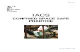 IACS Confined Space Safe Practice (No. 72) - · PDF fileRec. No. 72 IACS Rec. 2000/Rev.2 2007 Contents 1. Definitions 1.1 Confined Space 1.2 Competent person 1.3 Responsible person