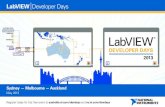 LabVIEW Developer Days - Developer Days Event...LabVIEW Developer Days. ... DIAdem and Data Dashboard. ... technical data management, LabVIEW integration with text-based programming