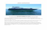 SWEET DISPOSITION - A.M.S Refrigeration · PDF fileSWEET DISPOSITION . SALE PRICE £86000 (VAT PAID) To include paid mooring in Portimao Portugal to February 2017 . The Fairline Targa