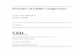 Course No: M04-027 Credit: 4 PDH - CED Engineering Compressors.pdf · The vapor compression chiller system, ... piston moves downward, ... reaches its bottom position it begins to