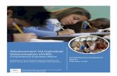 Advancement Via Individual Determination (AVID) · PDF file21 On-Time Graduation by ... the School Board approved the Advancement Via Individual Determination (AVID) ... In response
