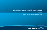 SECURITY DEPOSIT ACCOUNT TERMS AND CONDITIONS · PDF filesecurity deposit account terms and conditions anz business banking 06.02.2018