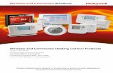 Wireless and Connected Solutions · PDF file– Whether the controls are installed to increase energy savings ... ACL - Drayton SM2 Danfoss CP15 Iflow Iflow PR Microgyr 200 ACL