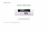 PiSector GSM Cellular Wireless Alarm System User manual(VER07).pdf · PiSector GSM Cellular Wireless Alarm System ... check your home security system’s status and so much ... when